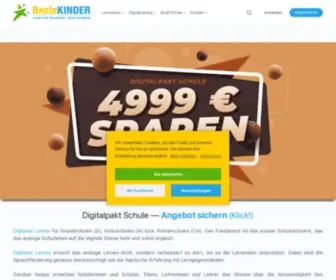 Bestekinder.org(Digitales Lernen) Screenshot