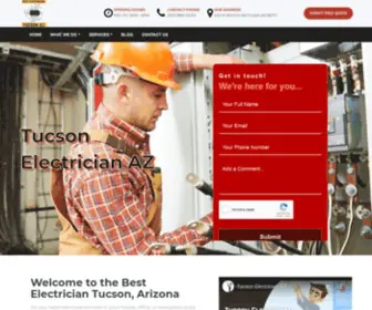 Bestelectriciantucsonarizona.com(Best Electrician Tucson Arizona) Screenshot