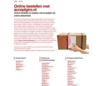 Bestellenzonderverzendkosten.nl(Bestel online en betaal geen verzendkosten) Screenshot