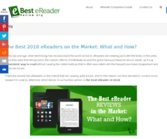 Bestereaderreview.org(Best eReader Comparison and Buying Guide) Screenshot