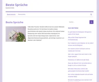 Bestesprueche.net(Beste Spr) Screenshot