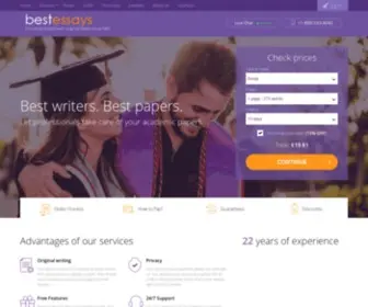 Bestessays.com(Best Essay Writing Service & Essay Writer) Screenshot