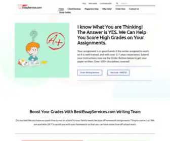 Bestessayservices.com(Paper Writing Services) Screenshot