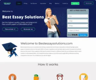 Bestessaysolutions.com(BeCoaching) Screenshot