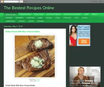 Bestestrecipes.com(The Bestest Recipes Online) Screenshot