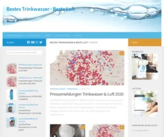 Bestestrinkwasser.de(Beste Luft) Screenshot