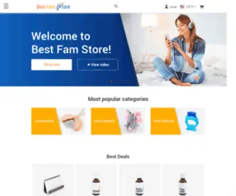 BestfamStore.com(Best Online Family Store With Fast US Shipping) Screenshot