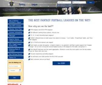 Bestfantasyfootballleague.com Screenshot