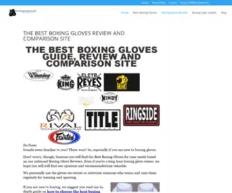 Bestfightinggear.com(Best Boxing Gloves Guide) Screenshot
