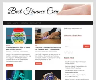 Bestfinancecare.com(Best Finance Care) Screenshot