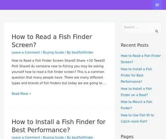 Bestfishfindertoday.com(Fish Finder) Screenshot