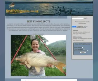 Bestfishingspots.co.za(Best Fishing Spots) Screenshot