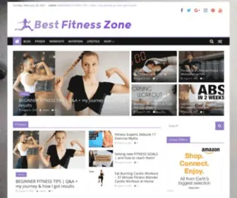 Bestfitnesszone.com(Home) Screenshot