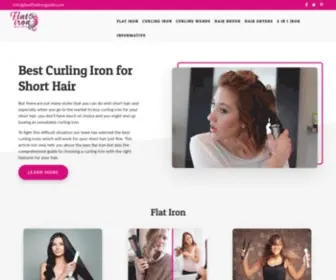 Bestflatironguide.com(Best Flat Iron Guide) Screenshot