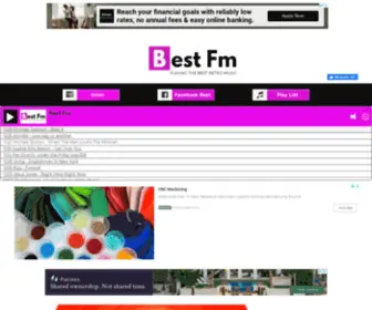 Bestfmonline.com(Radio Best Fm Playing the Best retro Music) Screenshot