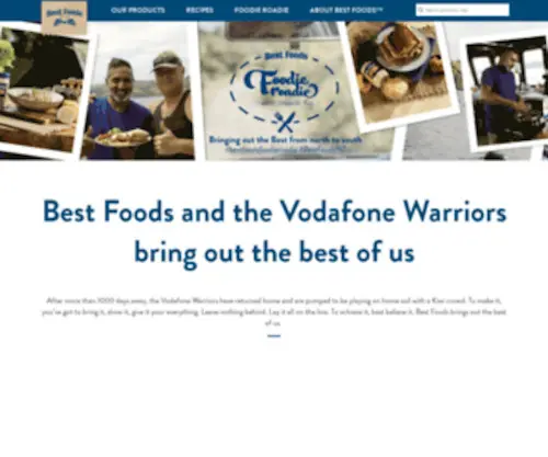 Bestfoods.co.nz(New Zealand) Screenshot