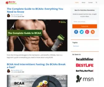 Bestfornutrition.com(Best for Nutrition) Screenshot