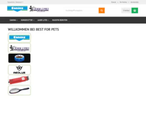 Bestforpets.at(Best for Pets) Screenshot
