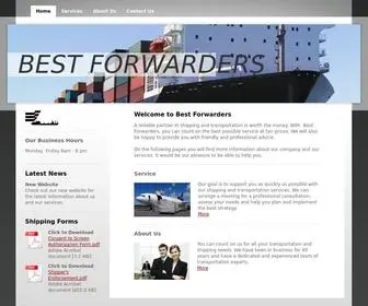 Bestforwarders.com(Best Forwarders) Screenshot