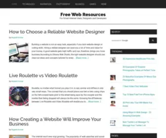 Bestfreewebresources.com(Free Web Resources) Screenshot