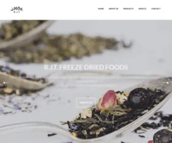 Bestfreezedried.com(R.J.T. Freeze dry foods) Screenshot