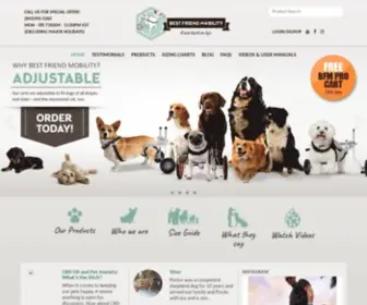 Bestfriendmobility.net(Best Friend Mobility Dog Wheelchairs) Screenshot
