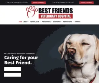 Bestfriendsvet.org(Home Main) Screenshot