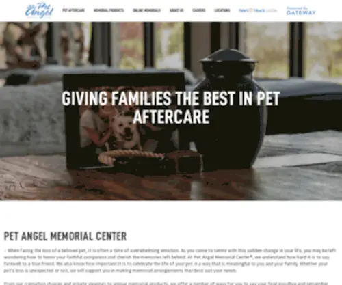 Bestfrnds.com(Pet Angel Memorial Center) Screenshot