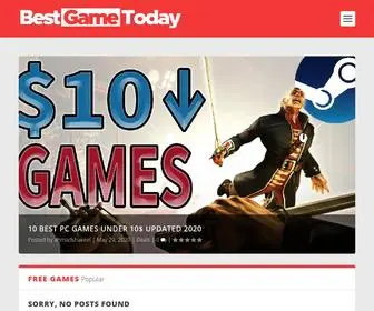 Bestgametoday.com(Best Game Today) Screenshot