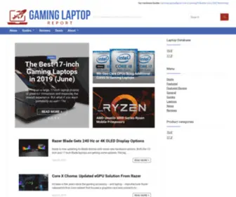 Bestgaminglaptop.net(Gaming Laptop Report) Screenshot