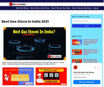 Bestgasstoves.in(Best Gas Stove In India 2021) Screenshot