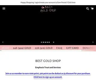 Bestgoldshop.asia(Gold Jewelry) Screenshot