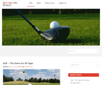 Bestgolfgpsreviews.com(Golf GPS) Screenshot