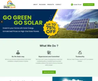 Bestgreensolar.com(Best Green Solar) Screenshot