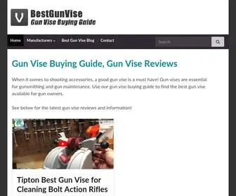 Bestgunvise.com(Gun Vise Buying Guide) Screenshot