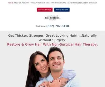 Besthairgrowththerapytexas.com(Welcome) Screenshot