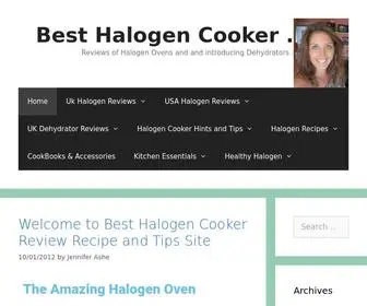 Besthalogencooker.com(Best Halogen Cooker) Screenshot