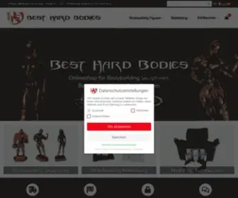 Besthardbodies.com(Startseite) Screenshot