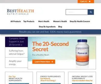 Besthealthnutritionals.com(Nutritional Supplements & Health Products) Screenshot