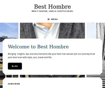 Besthombre.com(Best Hombre Fashion) Screenshot