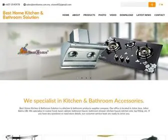 Besthome.com.my(Best Home Kitchen & Bathroom Solution) Screenshot