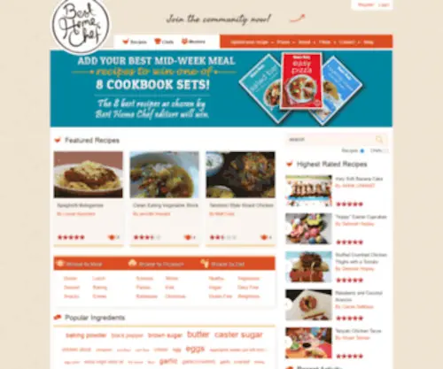 Besthomechef.com.au(Best Home Chef) Screenshot