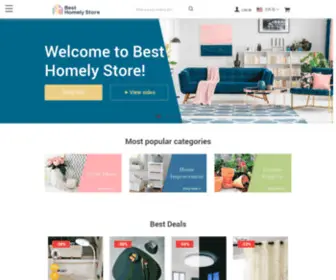 Besthomelystore.com(Online shopping for Home & Garden Supplies with free shipping) Screenshot