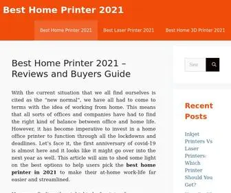 Besthomeprinterr.com(Best Home PrinterReviews and Buyers Guide) Screenshot