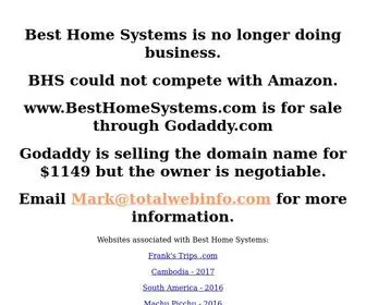 Besthomesystems.com(Featuring a Large Selection of Quality Products) Screenshot