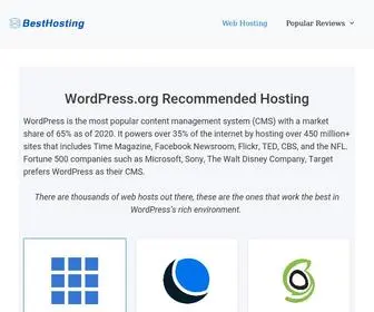 Besthosting.one(Best Web Hosting Services of 2020) Screenshot