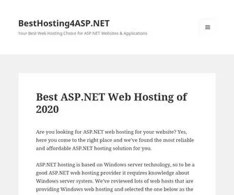 Besthosting4ASP.net(Your Best Web Hosting Choice for ASP.NET Websites & Applications) Screenshot