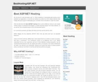 Besthostingasp.net(Best ASP.NET Hosting Providers) Screenshot