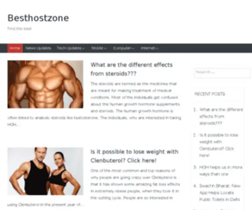 Besthostzone.com(Best Web Hosting Providers of 2012 Reviews & Coupons) Screenshot