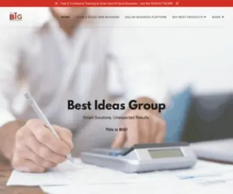 Bestideasgroupinc.com(Best Ideas Group) Screenshot